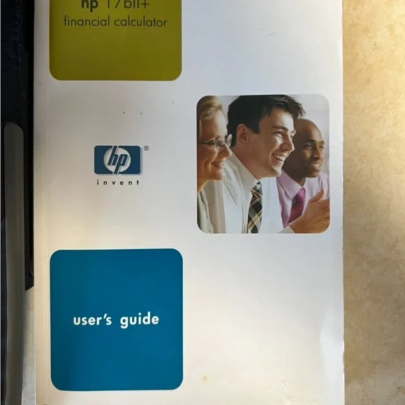 HP 17bII+ Financial Calculator with Case & User Guide - Picture 2 of 9